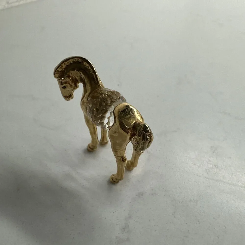 Lencia Austria Star Collection Miniature Crystal Figurine Stocking Stuffer Gift